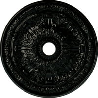 30 OD 7 8 ID 1 4 P Flagstone Medallyon, црна бисер со рачно насликан