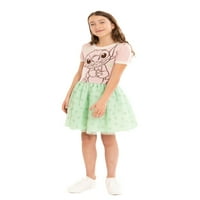 Девојки на Дизни Лило Стич Косплеј фустан, големини 4-16