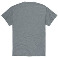 Кикирики - Loveубов Снупи - Машка графичка маица за кратки ракави