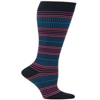 Медицинска Сестра Другари Компресија Чорапи Активна Боја: Кул Лента, Големина: Л