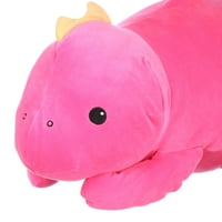 Animal Adventure® стискајте со loveубов 8 Супер издувана кадифен - лик Chubbalub Pink Dino