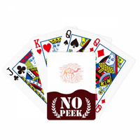 Камили Одат Пустински Линии Арт Деко Мода Ѕиркаат Покер Играње Карти Приватна Игра