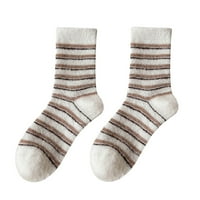 Имитација Кадифен Чорапи Жени Средна Цевка Чорапи Анимални Чорапи За Спиење Меки Восочни Задебелени Кадифен Чорапи 1-Пакет