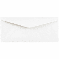 Luxpaper Редовни коверти, 3 8, светло бело, 250 пакувања