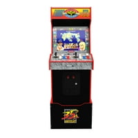 Arcade1UP-Игри во 1, Уличен Борец II Турбо: Хипер Борба, Наследство Видео Игра Аркада Со Riser И Wi-Fi Во Живо