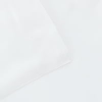 Уникатни поволни цени природна свила перница бел крал