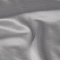 Уникатни поволни цени Свилен сатен перници Шамс Кинг големина 20 36 сива