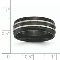 Титаниум жлебна црна IP-позлатена четка и полирана лента
