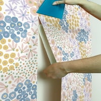 Nuwallpaper Floral Bunch Multi Bright Peel & Stick Wallpaper