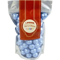 Sweetworks Pastel Blue Foil цврсто млеко чоколадо топки, Оз