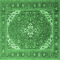 Ахгли Компанија Внатрешен Правоаголник Персиски Смарагд Зелен Традиционален Простор Килими, 6'9'
