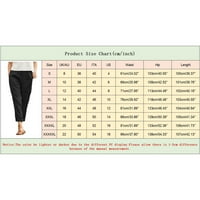 twifer womens plus size pants white linen pants for women tightness trousers pocket casual plus size pants