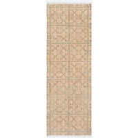 Уметнички ткајачи Cimarron Grey 2'6 8 'Колиба геометриска област килим