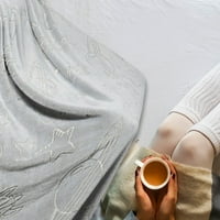 ксинкингхао зимски сјај во темно топло ќебе цртан модел ќебе детско меко топло удобно ќебе блескаво ќебе кревет троседот на