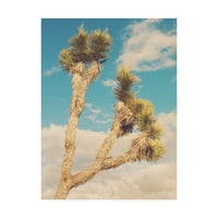 Трговска марка ликовна уметност „Пустински дрвја на облаците“ платно уметност од Мјан Софи