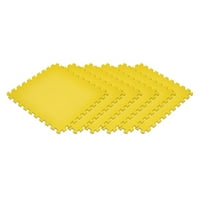 Norsk Yellow in. In. Eva Foam Nontoxic цврста боја на вкрстување на плочки, плочки, плочки