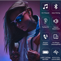 Урбаните Улични Пупки Живеат Вистински Bluetooth Безжични Слушалки За Sony Xperia II Со Црн Микрофон
