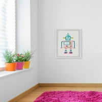 Marmont Hill Girly Robot Framed Wall Art, 12.00 1,50