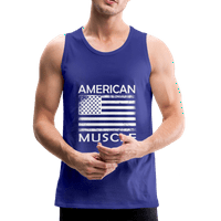 Американско Мускулно Знаме-Машки Премиум Резервоар