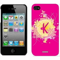 Фанки цветен К дизајн на Apple iPhone 4 4S Thinshield Snap-On Case by Coveroo