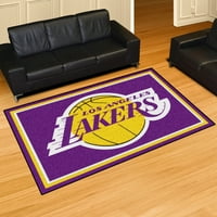 - Лос Анџелес Лејкерс 5'x8 'килим