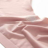 dmqupv притиснете ги градниците за жени широки ленти постепени бралети за жени, спортски градници за жени Пак, V вратот Cami Bando Bando For Women Girls Pink M