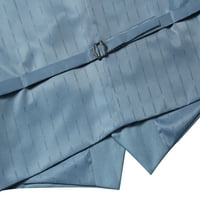 Редовен класичен класичен костум за вклопување во елек од 5 копчиња за фустан формален костум елек елек за мажи за мажи