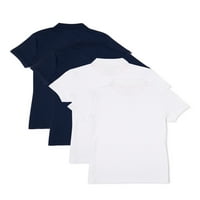 Се прашувам за девојчиња за девојчиња Училишна униформа со кратки ракави, меѓусебна маица, пакет со вредност, големини 4-18