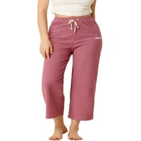 Единствени поволни цени за женски широки нозе влечење удобни јога панталони салон панталони со пижами