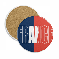 Франција Земја Знаме Име Подножје Чаша Кригла Маса Заштита Абсорбента Камен