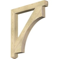 Екена Милхаурд 4 W 36 D 40 H Westlake Craftsman Rough Sawn Bracket, Douglas Fir