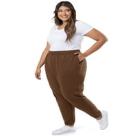 Terra & Sky Women's Plus Plus Size Menabet Menweet Sweatpants, 2-пакувања, големини 0x-4x