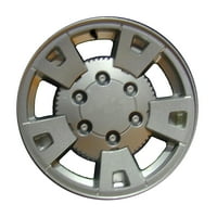 Реконструирано Оем Алуминиумско Алуминиумско Тркало, Сребрен Џеб Со Текстура Обработен Раб, Одговара 2004-Шевролет Колорадо