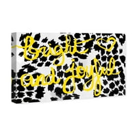 Студио Wynwood Printed Typography Canvas Art Print