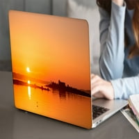 Caishek заштитна кутија Тешка покривка Само компатибилна - Ослободете го најновиот MacBook Pro S + Black Tellud Cover Model: