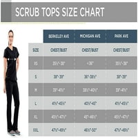 Medline Berkeley Ave Women's Stather Tunic Scrub Top