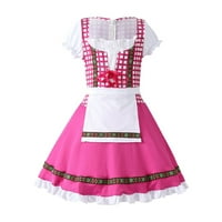 Бебе Девојка Фустан Октоберфест Дете Девојки Традиционалните Германски Fraulein Баварскиот Dirndl Фустан Дете Фустан За Девојка