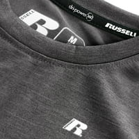 Расел момчиња свежа сила Атлетска атлетска долга ракав рециклирани маици, 2-пакувања, големини 4- & хаски