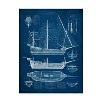 Трговска марка ликовна уметност „Антички брод Планот I“ Canvas Art by Vision Studio