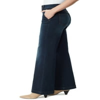 Gloria Vanderbilt Womensенски високо растојание панталони Jeanан, Inseam