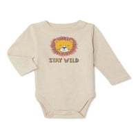 Garanimals Baby Baby Boys Graphic Bodysuit, големини 0M-24M