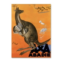 Трговска марка ликовна уметност „кенгур“ платно уметност од гроздобер колекција на јаболка