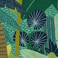 Тропски Авес од Кристин Хегр платно уметнички принт