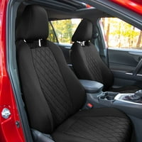 Група AFCM5012BlackFull Black Neoprene Cart Coar Seat Cover For - Toyota Rav Hybrid со освежувач на воздухот