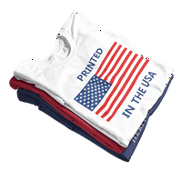 Крај На Цитатот Повторете Ја Линијата Американско Знаме Патриотска Смешна Машка Маица Со Кратки Ракави Графичка Маица Со Ракав